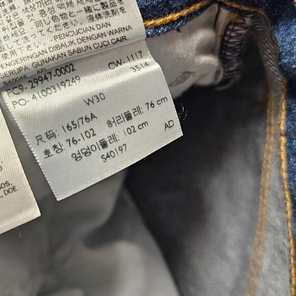 Levi's Womens Denim Mini Skirt Blue Size  30 - Picture 8 of 8